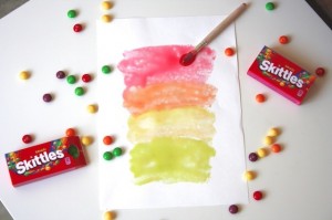 Skittles Painting