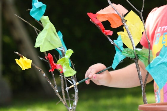 Easy Fall Tree Craft for Preschool