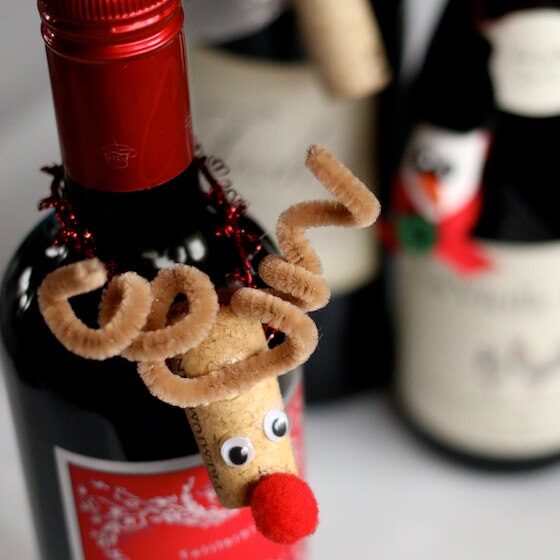 Reindeer Cork Ornament