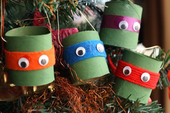 easiest Teenage Mutant Ninja Turtle Ornaments for kids 