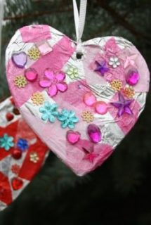 tin foil tissue hearts cover photo