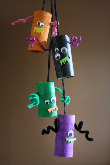 monster mobile hanging