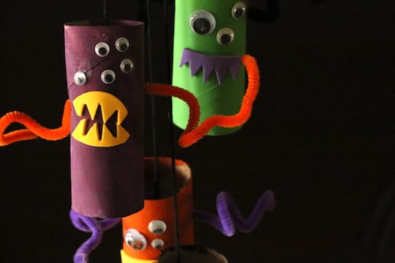 Toilet Roll Monsters Craft