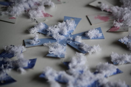 simple snowflake ornament