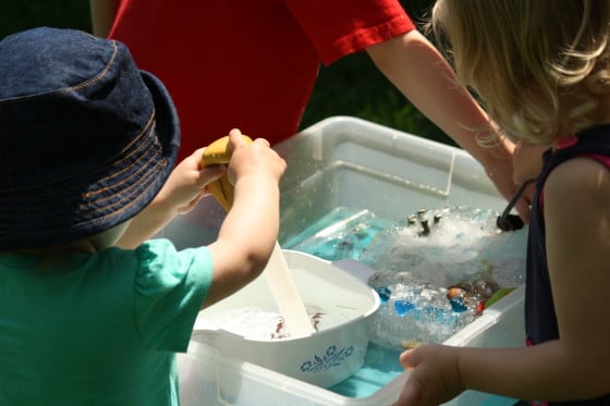 dino dig: melting ice with salt water