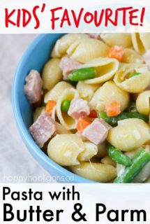 Kids' Favourite Lunch - Pasta with Butter and Parm