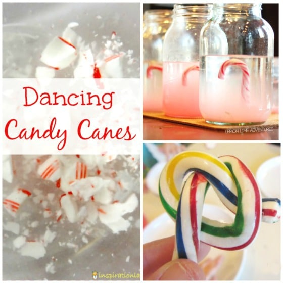 kids science experiments with candy canes