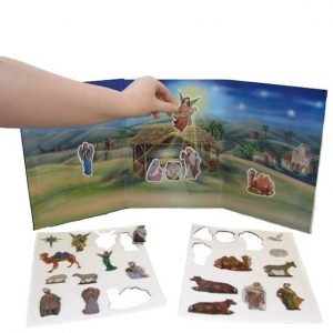 Kurt Adler Magnetic Nativity Set