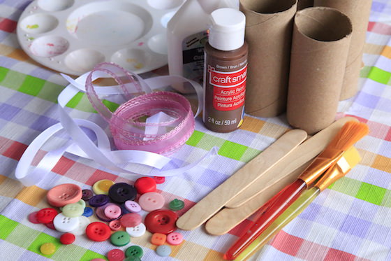 supplies for toilet roll chocolate bunnies