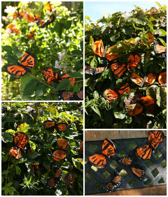 monarch butterflies made by kids