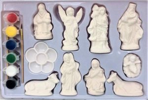 Nativity painting kit for kids