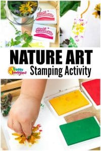 Nature Art Stamping Activity