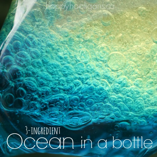 ocean in bottle square image