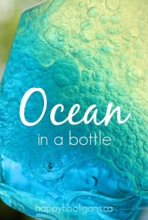 Ocean in a bottle