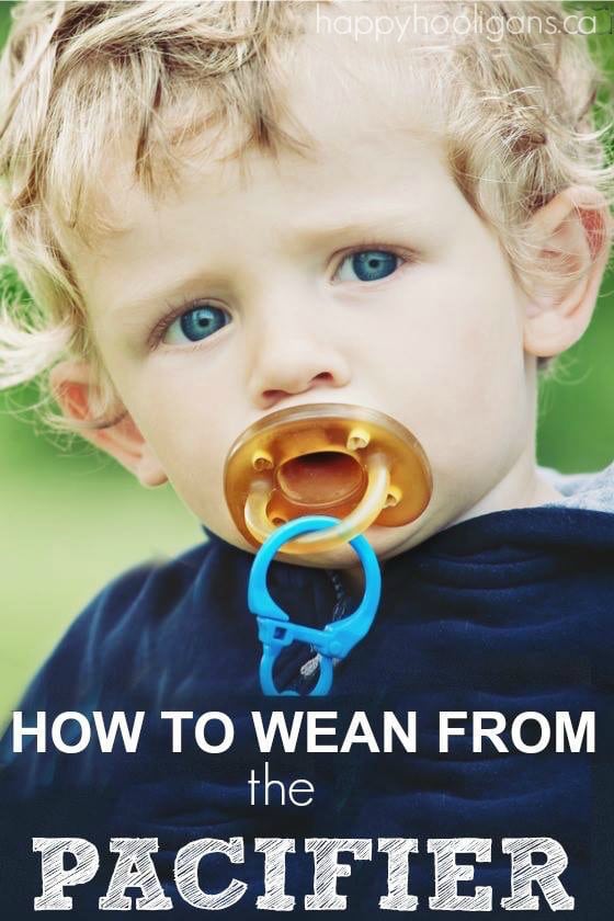 pacifier weaning - how to wean toddler from pacifier