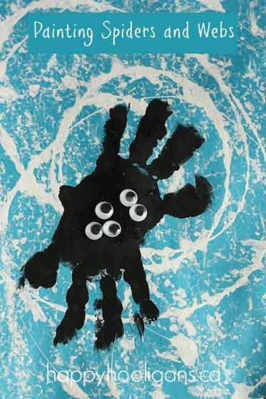 handprint spider craft