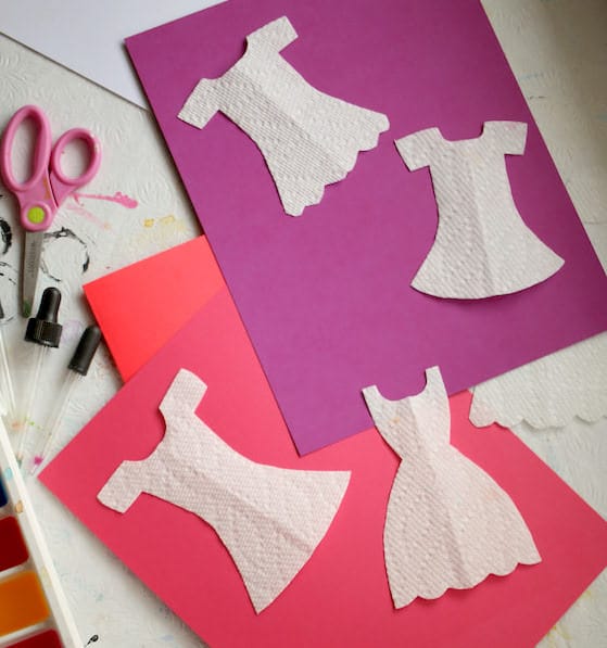 paper dress cutouts