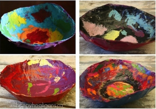 Paper-Mache-Bowls-for-Kids-to-Make-for-Mothers-Day