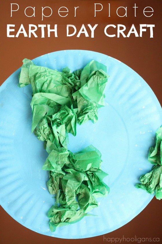 paper plate craft for Earth Day