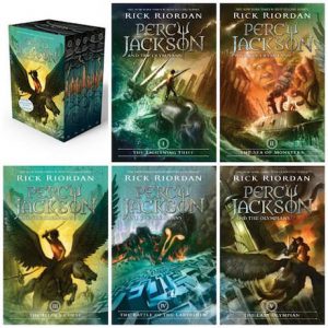 Percy Jackson and the Olympians - great series for kids to read