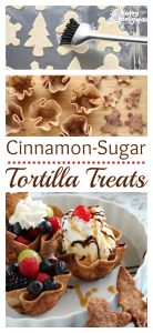 Cinnamon-Sugar Tortilla Treats by Happy Hooligans