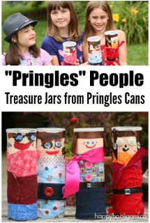 Pringles Can People Craft - Treasure Jar Pringle's Can Craft