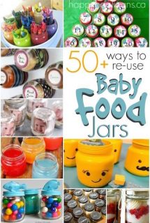 Re Use Baby Food Jars