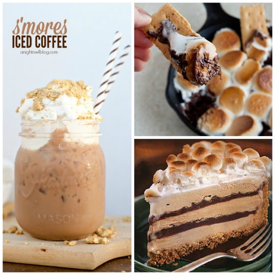 recipes for smores - smores iced coffee smores dip smores fudge cake