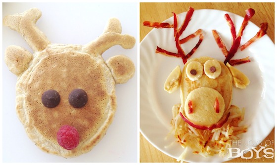 Reindeer pancake - Olaf pancake