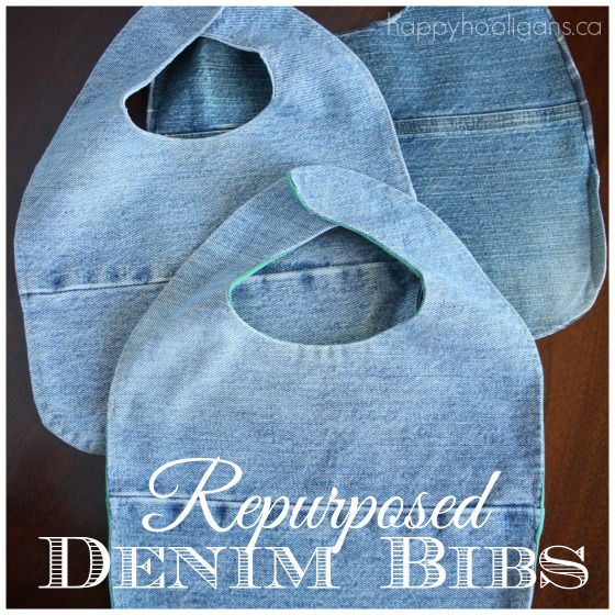 repurposed denim bibs