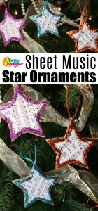 Sheet Music Christmas Stars