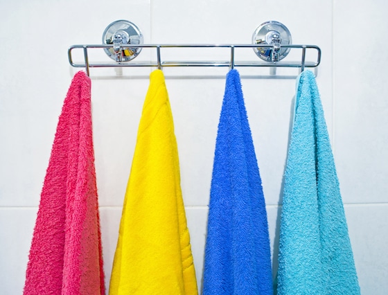 How to get a teenager to hang up a towel