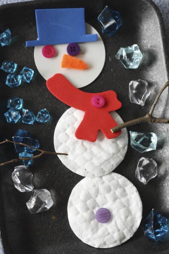 Snowman Craft for Preschoolers