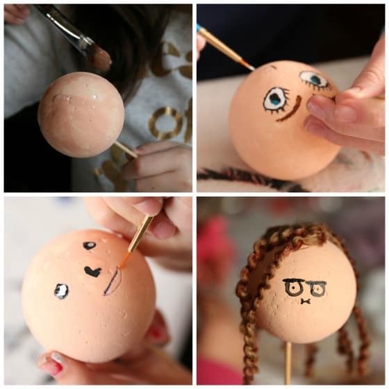 Step-photos-kids-making-self-portrait-ornaments