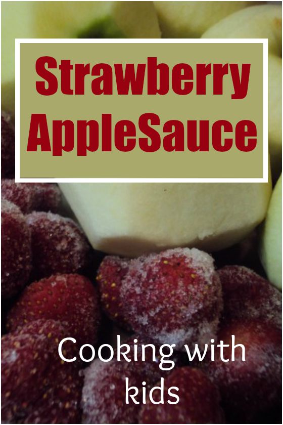 strawberry applesauce