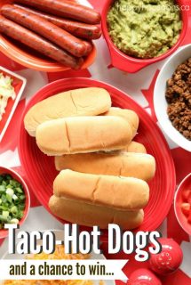 Taco Hot Dogs - Make your summer BBQ memorable this year with a Taco Hot Dog Bar - Happy Hooligans