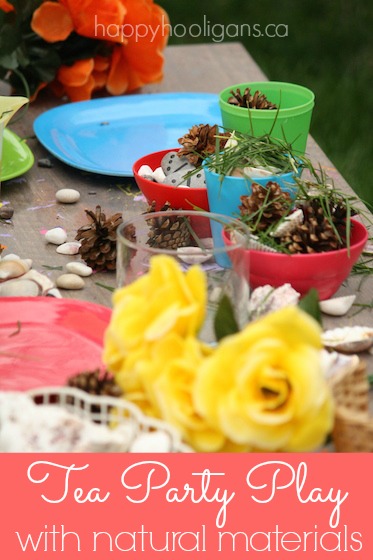 Pretend Tea Party Play Idea