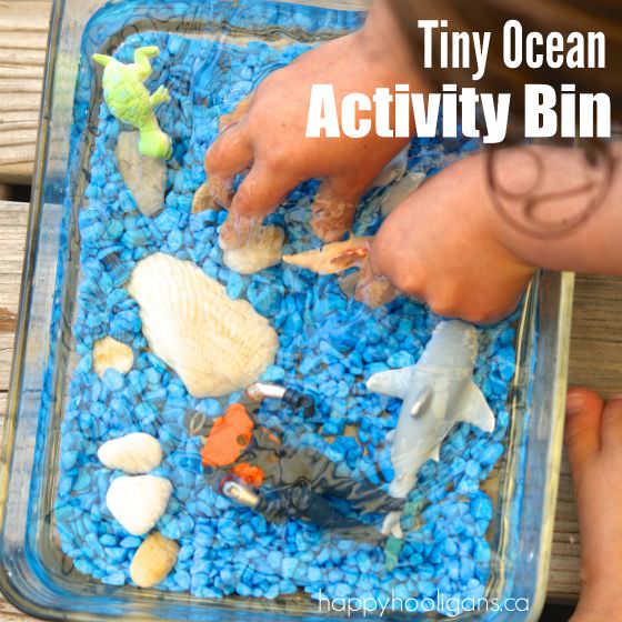 tiny ocean activity bin