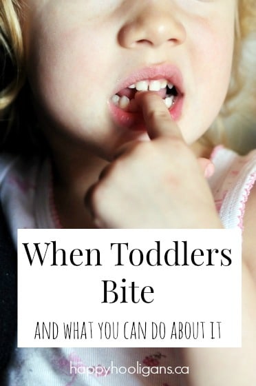 How to Stop Toddler Biting