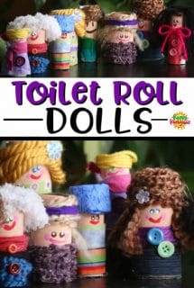 toilet roll dolls for kids to make