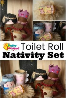 Toilet Roll Nativity Set