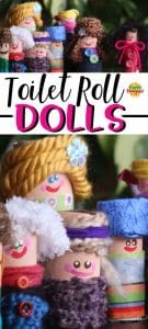 Toilet Paper Roll Dolls