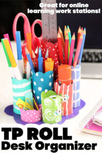 tp roll desk organizer