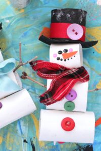 stacked tp roll snowman