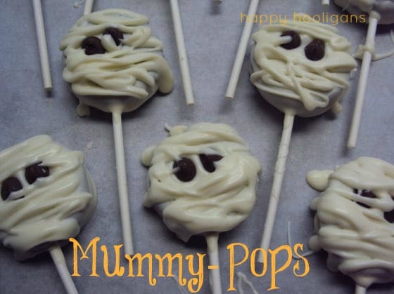 oreo mummy pops - feature photo 