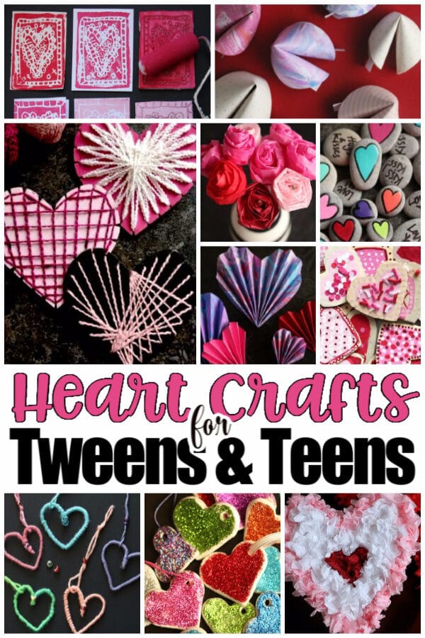 11 Cool Valentines Crafts for Tweens and Teens