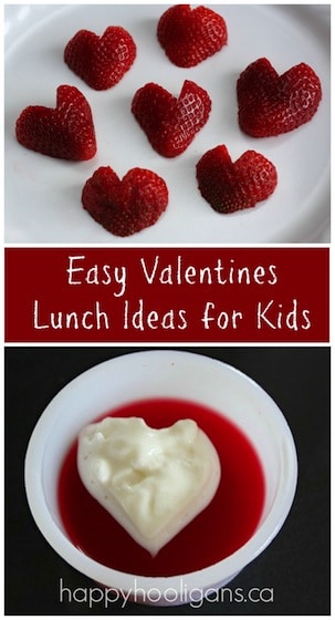  Easy Valentines lunch ideas for kids - Happy Hooligans