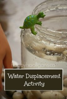 water displacement activity - happy hooligans