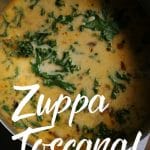 Zuppa Toscana - Olive Garden Copycat Recipe for Kale and Sausage Soup - Happy Hooligans